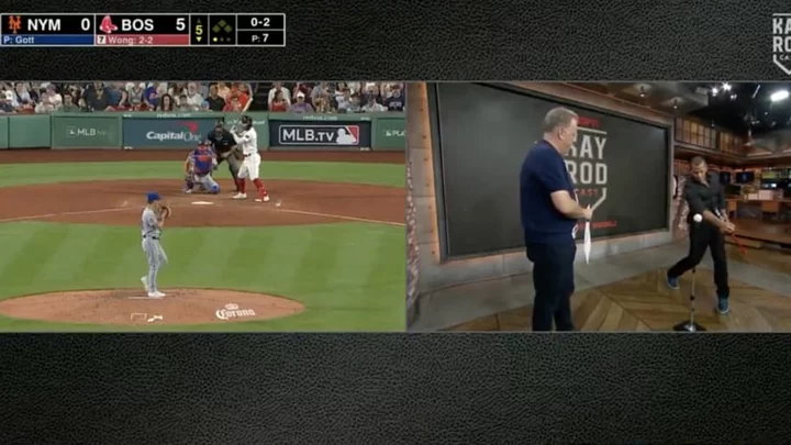 Alex Rodriguez Uses Very Odd Analogy While Explaining Swing Mechanics During KayRod Cast