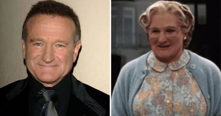 'Actors would learn so much': fans urge director to release 2 million feet film full of star's improvisations for 'Mrs Doubtfire'