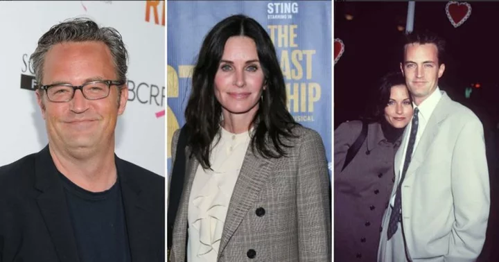 Fans get nostalgic as Courteney Cox pays tribute to late co-star Matthew Perry with favorite 'Friends' scene