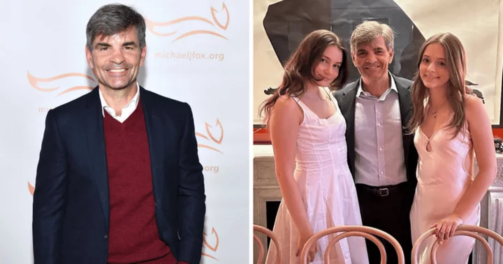 Fans swoon over 'GMA's George Stephanopoulos' rare pics with daughters after becoming an empty nester