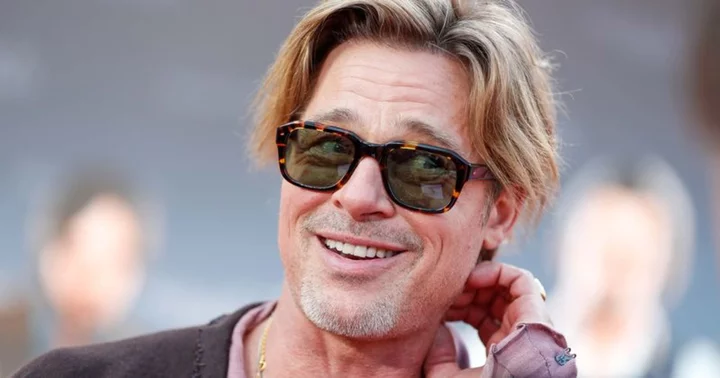 Has Brad Pitt gone under the knife? Fans suspect botox as he looks younger than ever while shooting ad campaign