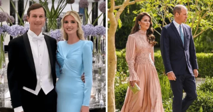 Ivanka Trump’s chat with Prince William at Jordan's royal wedding gets hilarious reactions