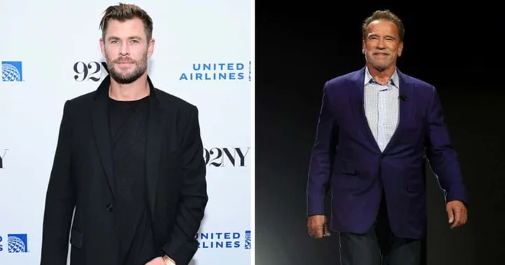 'What a dream': Internet left stunned as Chris Hemsworth hits the gym with Arnold Schwarzenegger