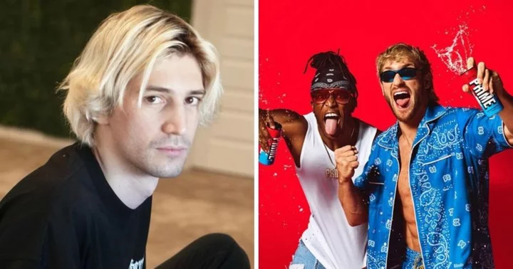 xQc reveals he 'almost puked’ after trying Logan Paul and KSI's Prime Hydration drink