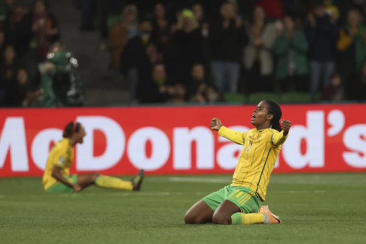 Bob Marley's daughter is lauded as the `fairy godmother' of the Jamaican women's team.