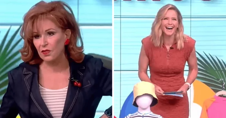 'The View' host Joy Behar hilariously calls out Sara Haines for behind-the-scenes wardrobe malfunction: 'It happens'