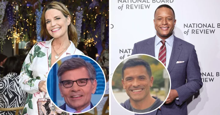 'Today' host Savannah Guthrie defends Craig Melvin as she throws shade at George Stephanopoulos and Mark Consuelos