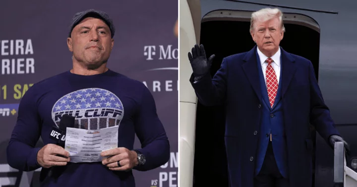 Joe Rogan reconsidering his decision to have Donald Trump on JRE podcast after declining several requests: 'I don't know. Maybe'