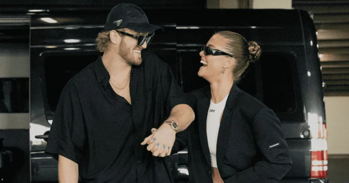 Logan Paul gets engaged to Nina Agdal after 1 year of dating as the 'duo falls on their knees and embraces'
