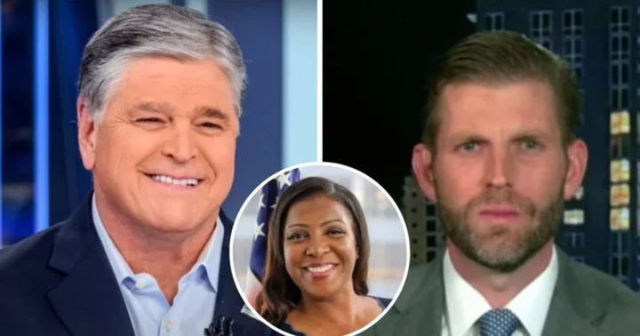 Eric Trump labeled ‘fraud’ as he blasts Letitia James over fraud trial in interview on Fox News’ ‘Hannity’