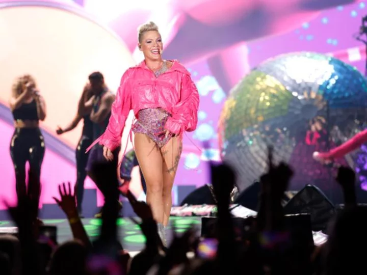 Pink's memorable night with Tina Turner and the 'powerhouse' performers like Taylor Swift and Beyoncé she admires