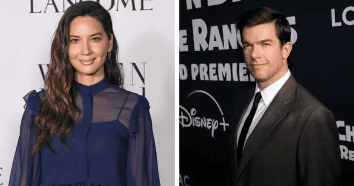 How old is Olivia Munn and John Mulaney's son? Actress jokes about it taking 'two adults to put sunscreen' on couple's toddler during beach trip