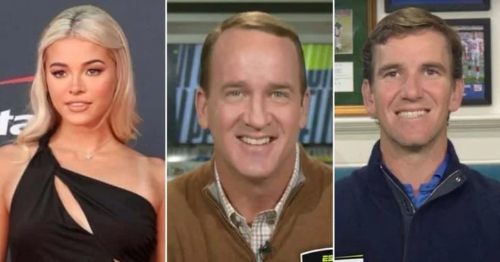 Olivia Dunne has fans in splits as she mocks Peyton and Eli Manning during 'ManningCast’ auditions