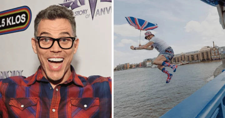 Steve-O detained for jumping off London Bridge to promote upcoming comedy special, says cops were 'totally cool'