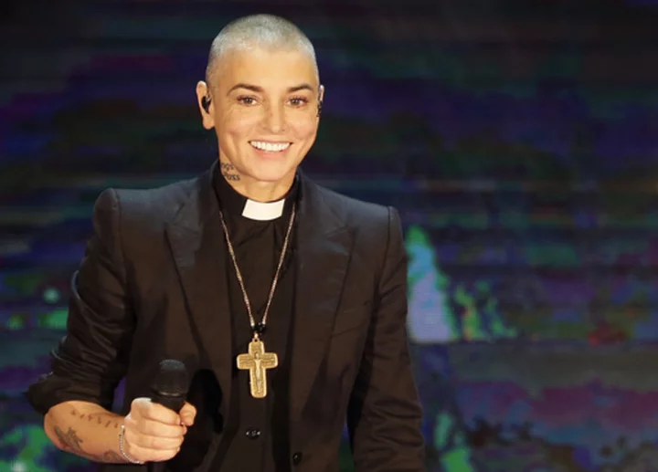 Mourners in Ireland pay their respects to singer Sinead O'Connor at funeral procession
