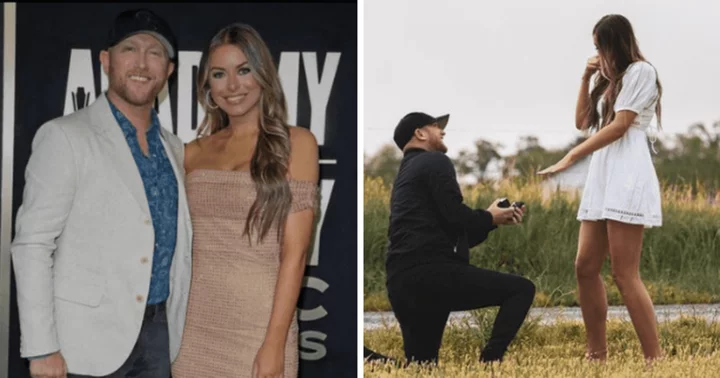 Cole Swindell lays out elaborate plan and proposes to Courtney Little at spot where they had their first date