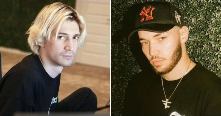 xQc accused of stealing Adin Ross' PC setup worth $15,000: 'Bring it back to Vegas bro'