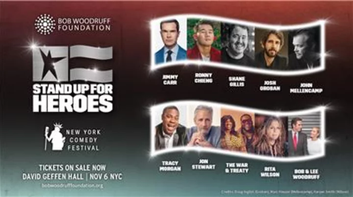 17th Annual Stand Up for Heroes, Presented by the Bob Woodruff Foundation and the New York Comedy Festival, Returns to New York