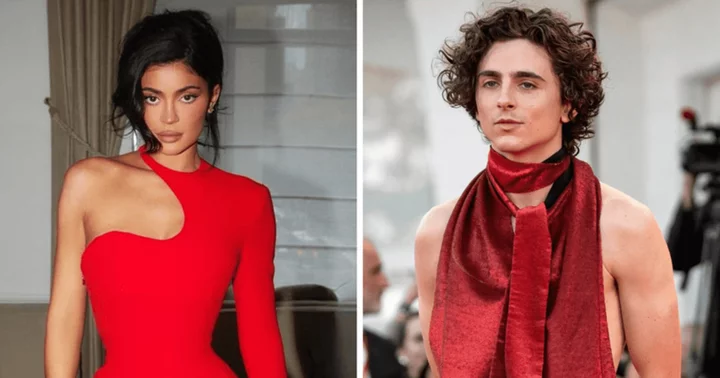 Kylie Jenner and Timothee Chalamet dubbed 'mom and son' as couple packs on the PDA at US Open