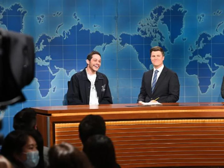 Pete Davidson jokes he and Colin Jost are in the 'hole' after buying ferry boat