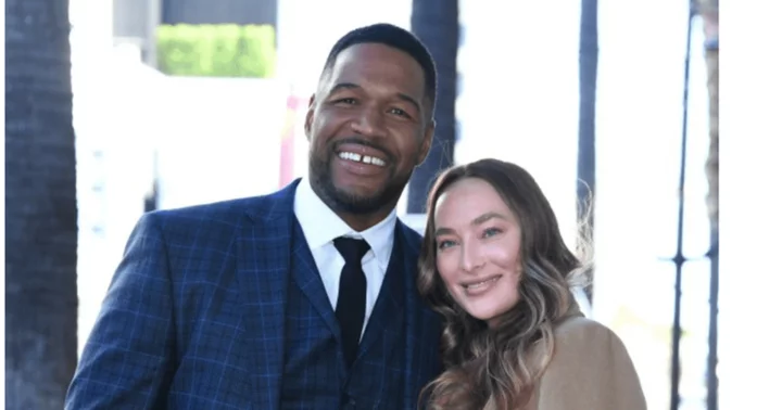 'GMA' star Michael Strahan's girlfriend Kayla Quick offers 'pro tip' as she promotes health drink in rare clip
