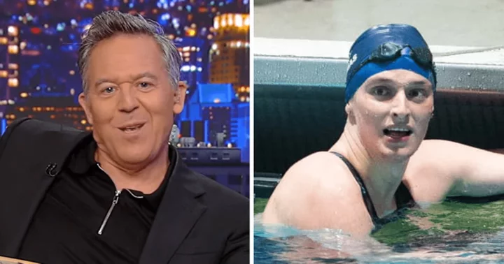 Greg Gutfeld mocks trans swimmer Lia Thomas, calls her 'a man who changes in the women's locker room'