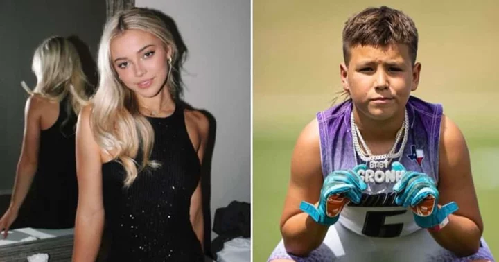 Is Olivia Dunne responsible for Baby Gronk's controversial behavior? Internet says 'the kid is 10 he shouldn't be in the gym'