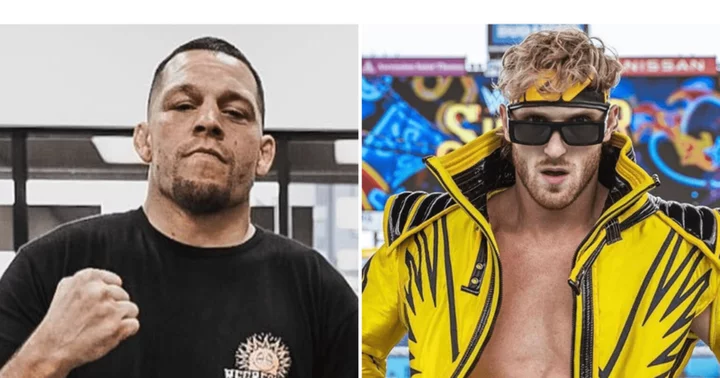 When Nate Diaz confronted Logan Paul for trash talking Tommy Fury: ‘Needs his a** beat’