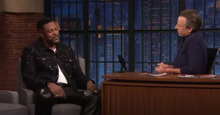 Chris Tucker tells Seth Meyers he 'blacked out' during first scene with Viola Davis while filming 'Air'
