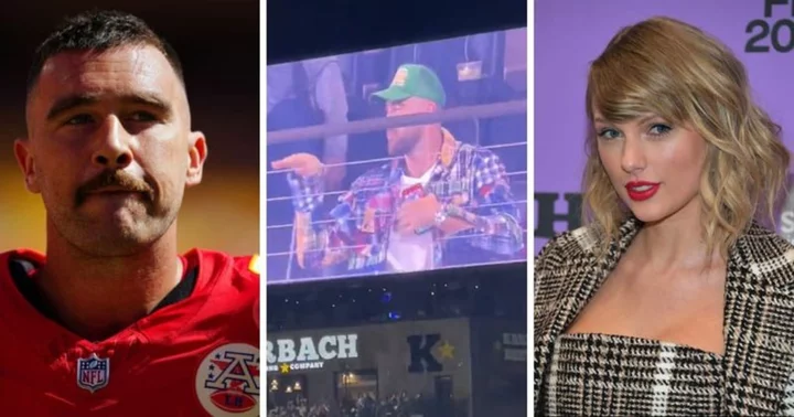 'Proud boyfriend': Internet hails Travis Kelce as he dances to Taylor Swift's 'Shake It Off' at World Series game