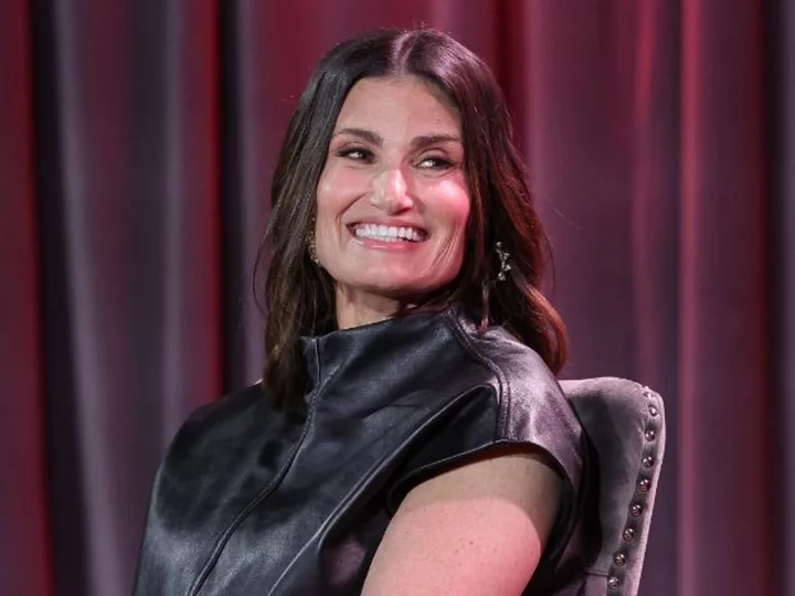 Idina Menzel jokes she's 'in therapy' to deal with 'Wicked' turning 20
