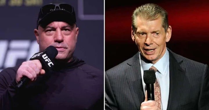 Joe Rogan pokes fun at Vince McMahon's most odd WWE moments: 'That’s his finishing move?'