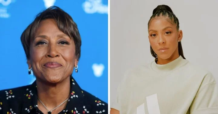 Candace Parker moved to tears as 'GMA' host Robin Roberts reveals surprise message from unexpected fan