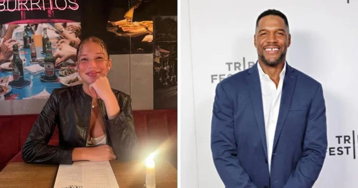 'GMA' host Michael Strahan's daughter Sophia stuns in black as she shares snaps of Thanksgiving with sister and father's girlfriend