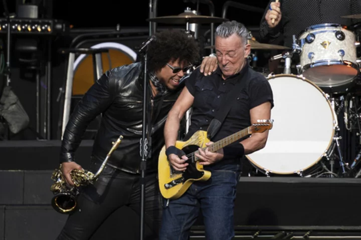 Springsteen has mortality on his mind but celebration in his songs at London show