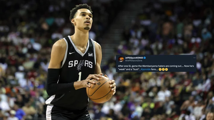 Victor Wembanyama’s Summer League debut was NBA Twitter’s hype cycle at its silliest