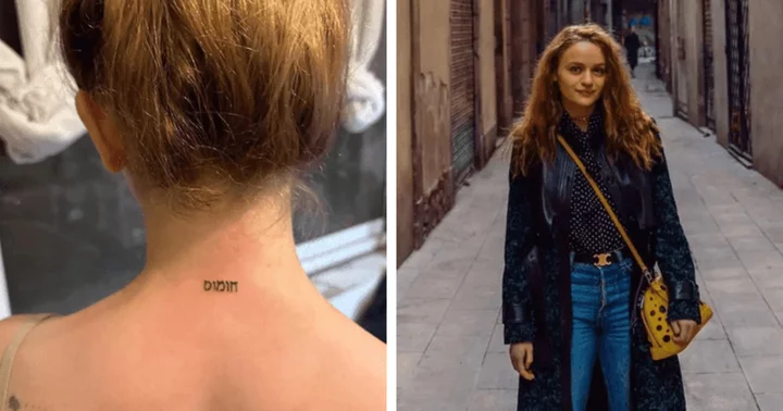 ‘New favorite ink’: Joey King gets ‘hummus’ neck tattoo in Tel Aviv