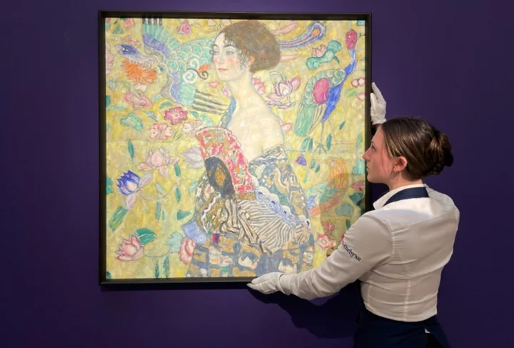 Klimt's last portrait sets European record in £74 mn auction