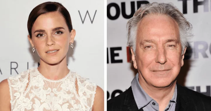 When Emma Watson was accused of exploiting death of Alan Rickman to promote her 'feminist agenda'