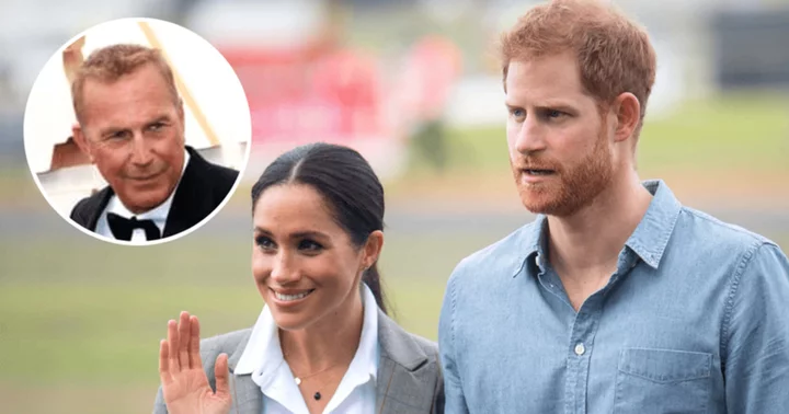 Meghan Markle and Prince Harry trolled for 'cringey' appearance at Kevin Costner's fundraiser