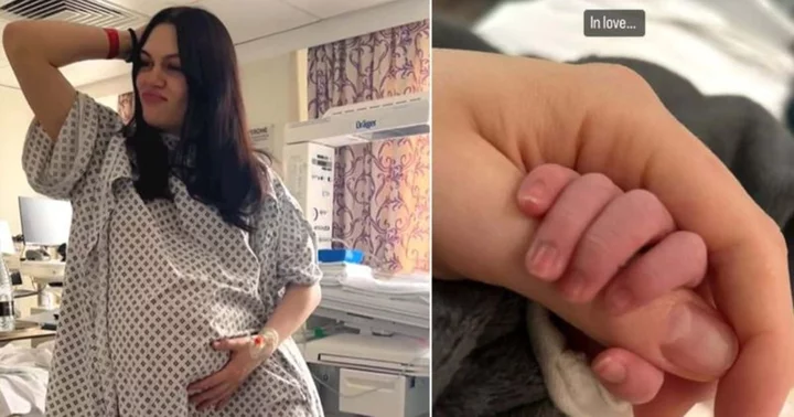 Jessie J reveals she had to undergo C-section as she shares first photo of son, says 'I am flying in love'