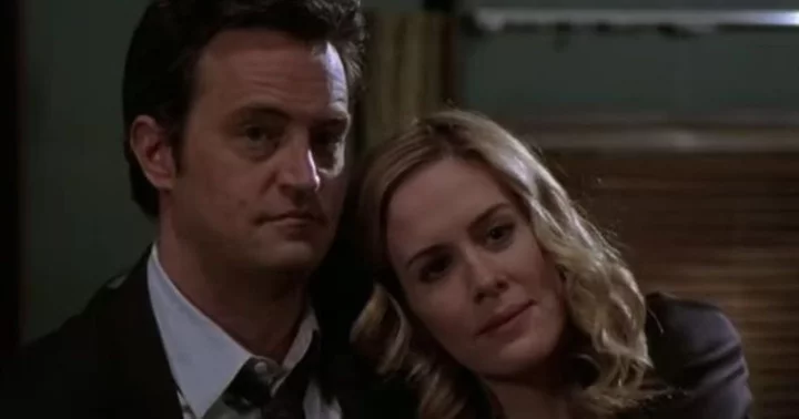 'Wonderful guy': Sarah Paulson says Matthew Perry helped her when she desperately needed a job