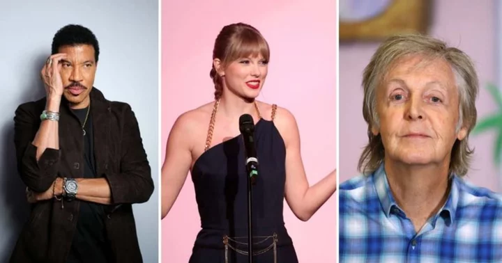 Taylor Swift beats Paul McCartney and Lionel Richie with all-time record Grammy nominations