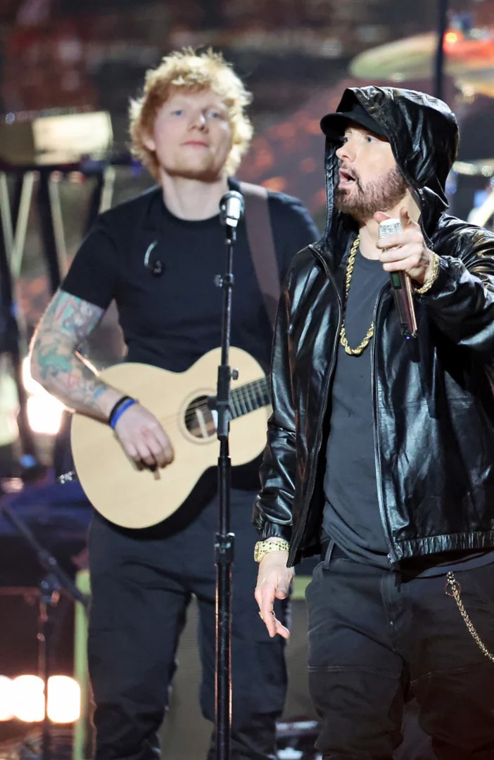 Ed Sheeran brings out Eminem for Lose Yourself and Stan at Detroit concert