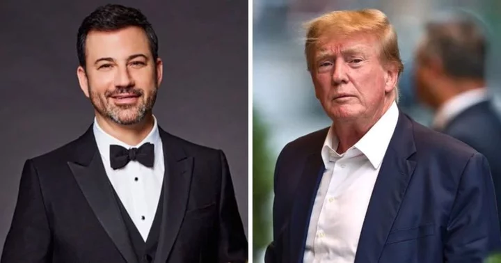 'The Not So Great Pumpkin was up all night': Jimmy Kimmel slams Donald Trump for his late-night 'all caps' rant