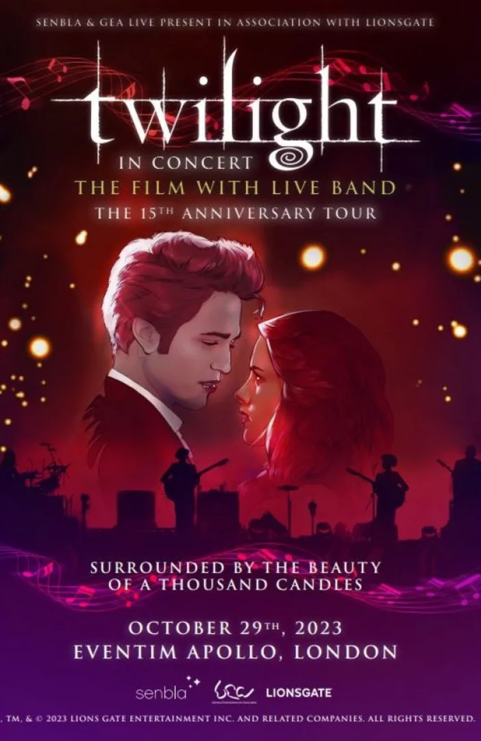 Epic Twilight In Concert event will mark film franchise's 15th anniversary