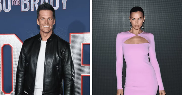 Are Irina Shayk and Tom Brady dating? NFL star caught caressing model's face after spending the night together