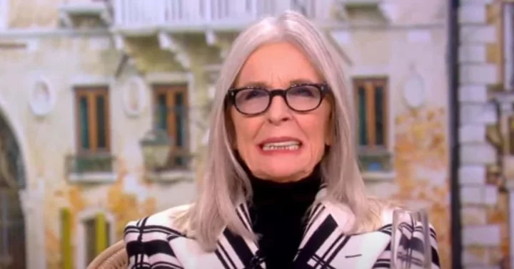 'Stay away from me': Diane Keaton displays strange behavior on 'The View', calls herself 'disgusting' and 'stupid'