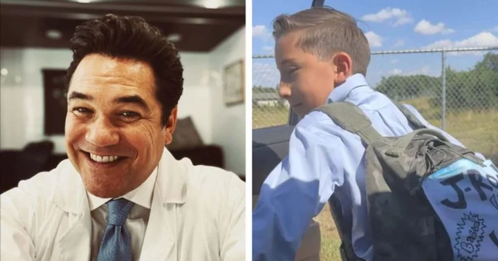'Lois & Clark' star Dean Cain lauds Colorado boy kicked out of class over 'don't tread on me' patch