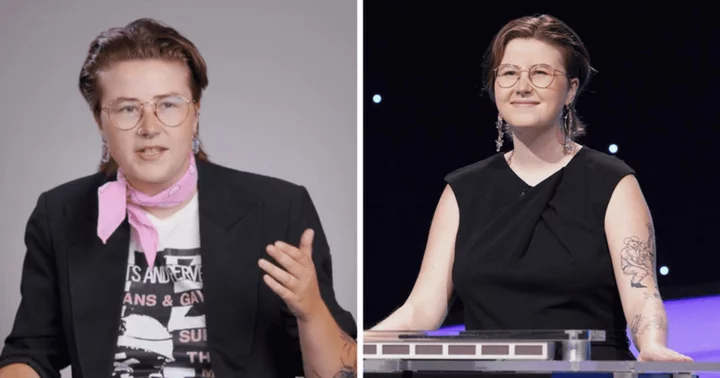 'Jeopardy! Masters' star Mattea Roach rocks chic look while talking about first lesbian film they ever saw: 'It blew my mind'